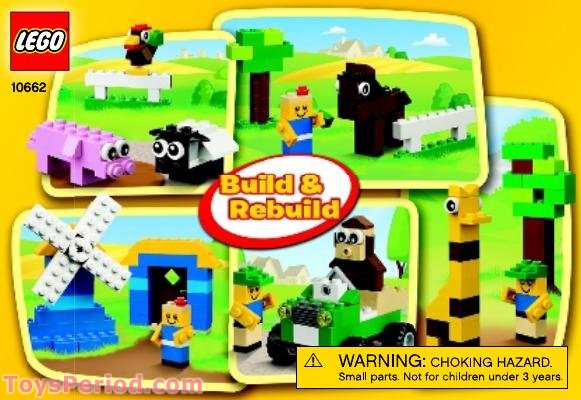 t  19点box セット LEGO 10662 LEGO Creative Bucket Instructions and Parts List