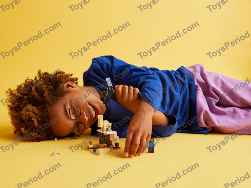 LEGO 21251 Steve's Desert Expedition Set Parts List