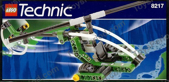 LEGO 8217 The Wasp Instructions and Parts List