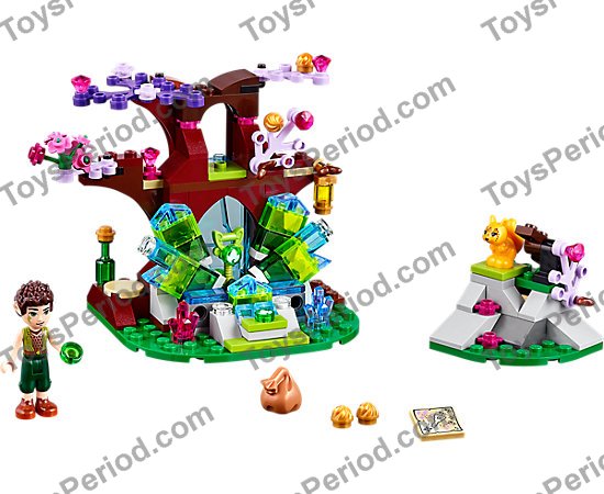 LEGO 41076 Farran and the Crystal Hollow Set Parts List