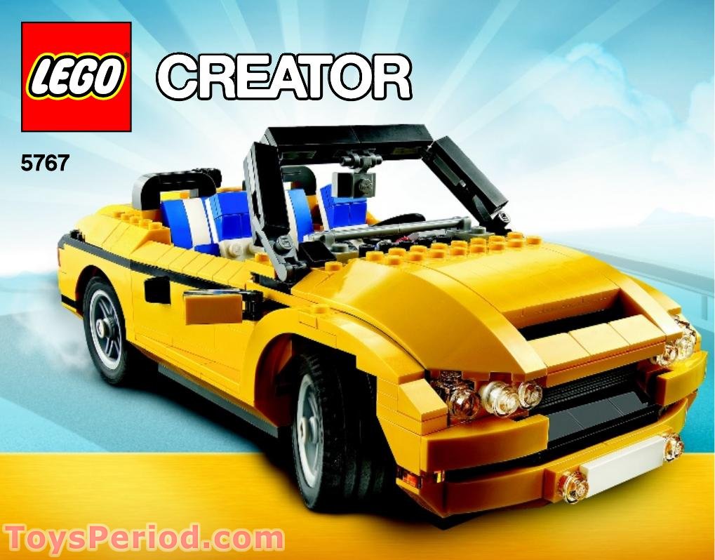 LEGO 5767 Cool Cruiser Instructions and Parts List