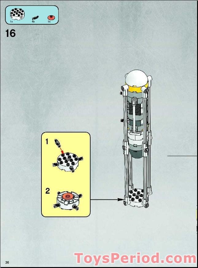 LEGO 7658 Y Wing Fighter Instructions And Parts List lego-7658-y-wing-fighter-instructions-and-parts-list