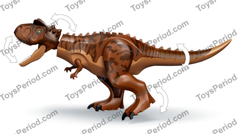 LEGO 76941 Carnotaurus Dinosaur Chase Set Parts List