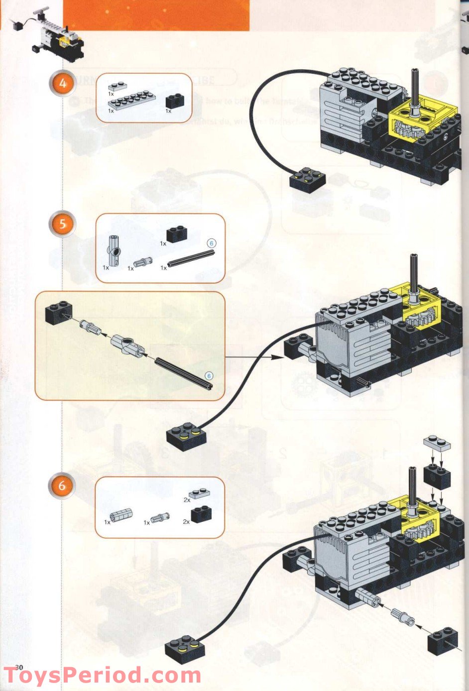 LEGO 9736 Exploration Mars Instructions and Parts List