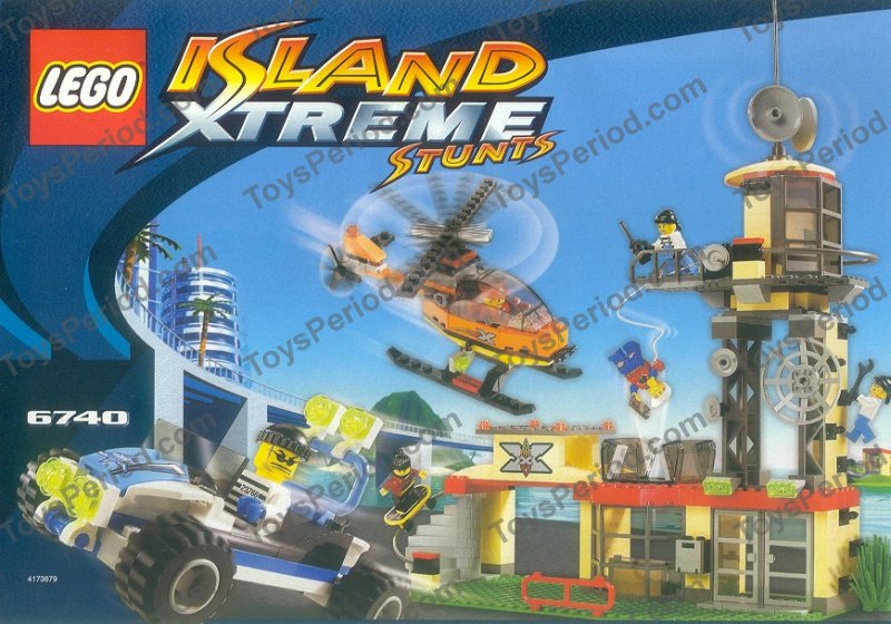 LEGO 6740 Xtreme Tower Instructions and Parts List