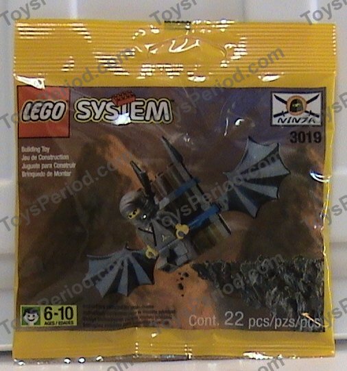 LEGO 3019 Gray Ninja Instructions and Parts List
