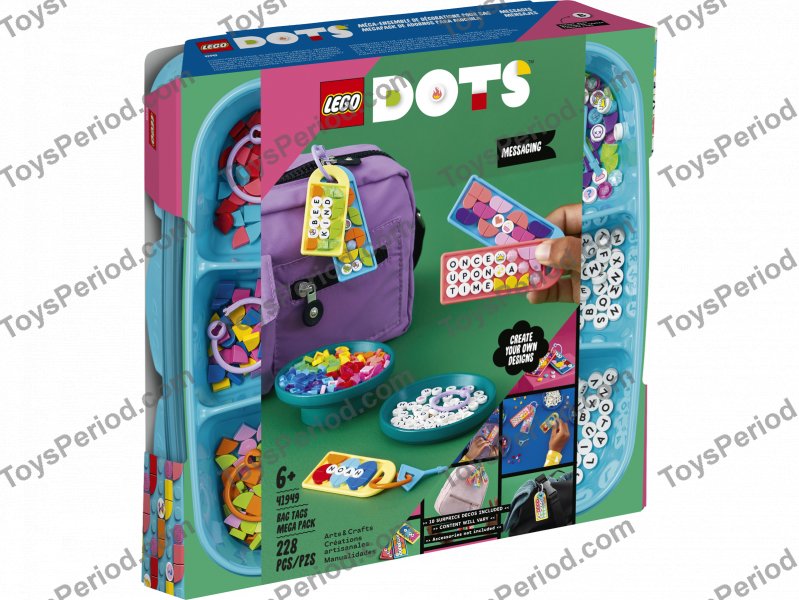 LEGO 41949 Bag Tags Mega Pack - Messaging Set Parts List