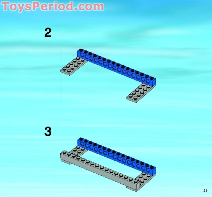 LEGO 4644 Marina Instructions and Parts List