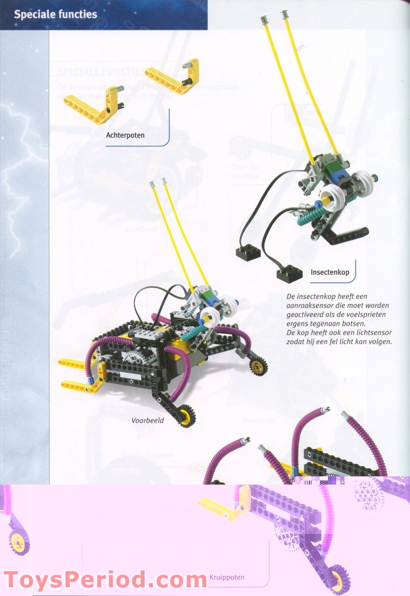 LEGO 3803 Robotics Invention System 1.5 Upgrade Kit Instructions and ...