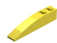 LEGO Sets with Part 41747 Wedge 2 x 6 Double Right, 6 x 2