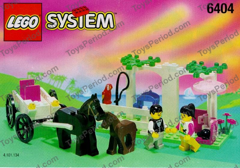 1996 Lego Pony Part No From set 6404/6418 30032 1996 Lego Pony Part No From set 6404/6418 30032