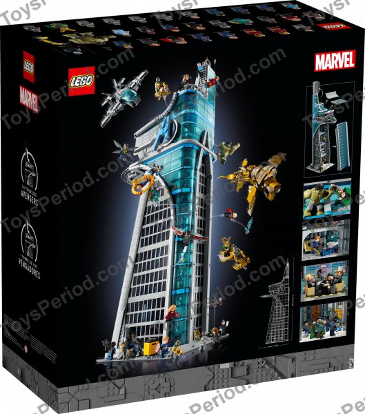 LEGO 76269 Avengers Tower Set Parts List