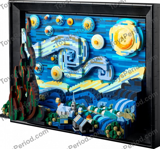 LEGO 21333 The Starry Night Set Parts List