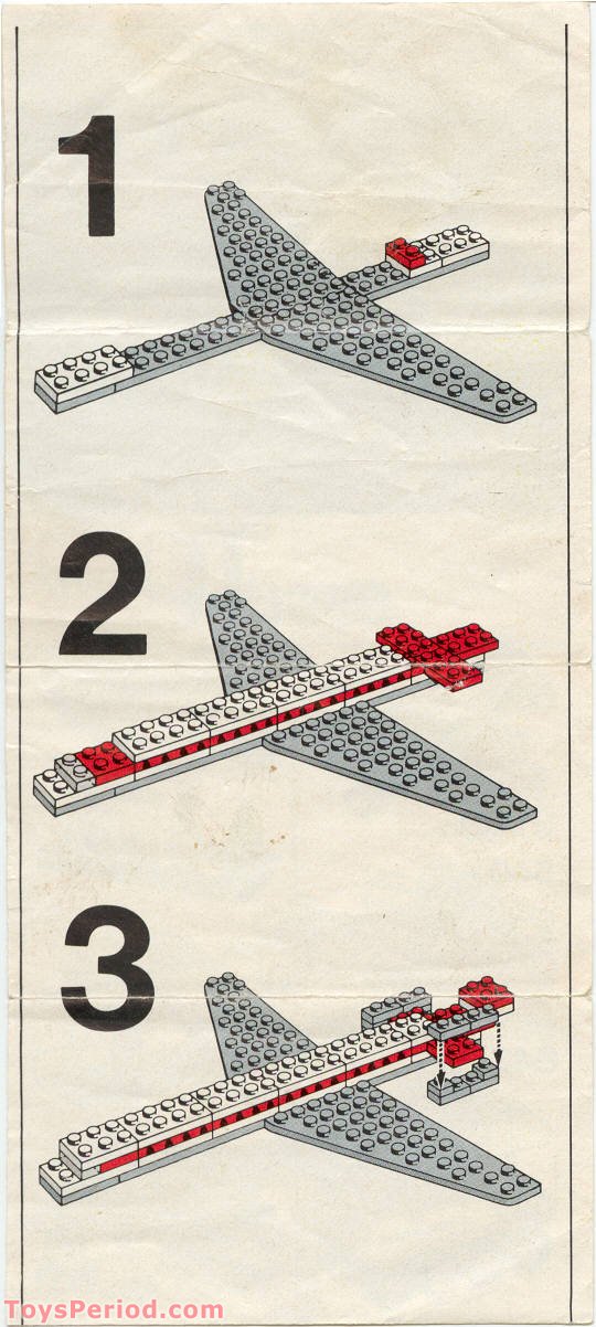 LEGO 1550 Sterling Super Caravelle Instructions and Parts List
