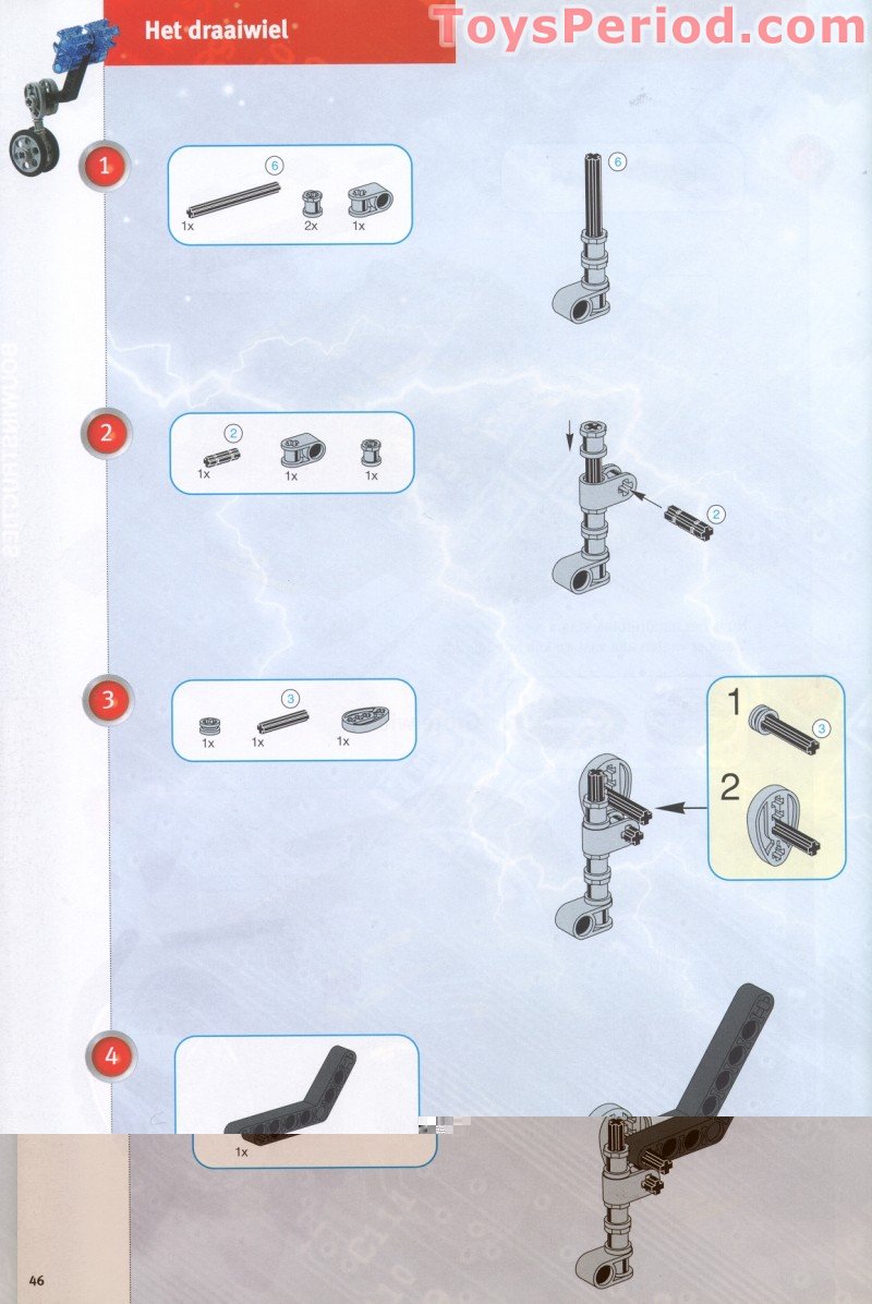 LEGO 3803 Robotics Invention System 1.5 Upgrade Kit Instructions and ...
