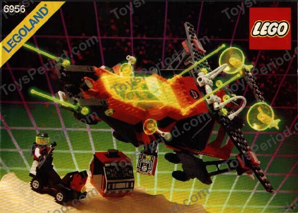 LEGO 6956 Stellar Recon Voyager Instructions and Parts List
