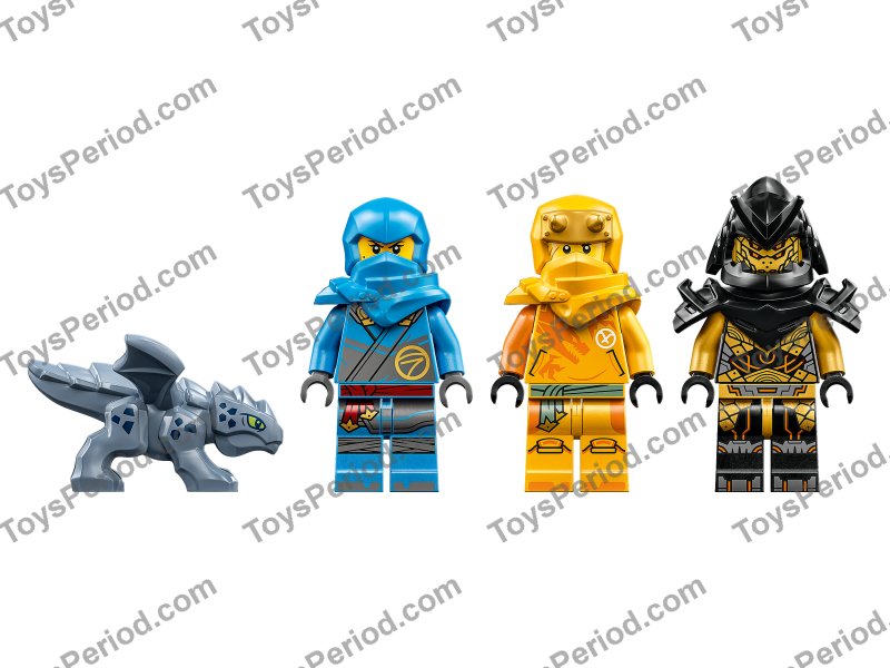 LEGO 71798 Nya and Arin's Baby Dragon Battle Set Parts List