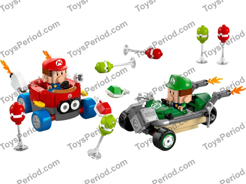 LEGO 72034 Baby Mario vs. Baby Luigi Set Parts List