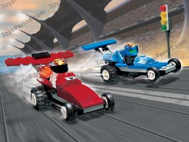LEGO 4593 Zero Hurricane and Red Blizzard Instructions and Parts List