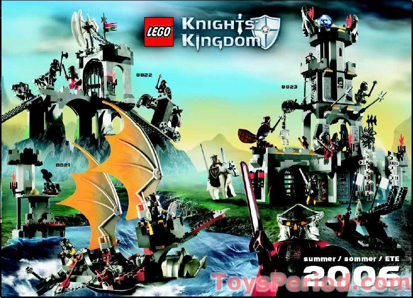 LEGO 8706 Karzon Instructions and Parts List