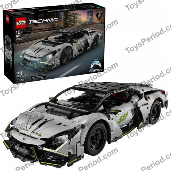 LEGO 42214 Lamborghini Revuelto Set Parts List