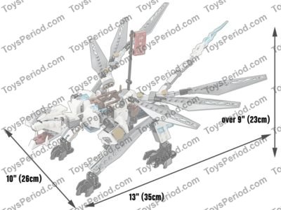 LEGO 70748 Titanium Dragon Set Parts List