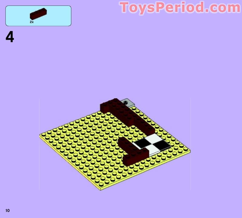 LEGO 41006 Downtown Bakery Instructions and Parts List
