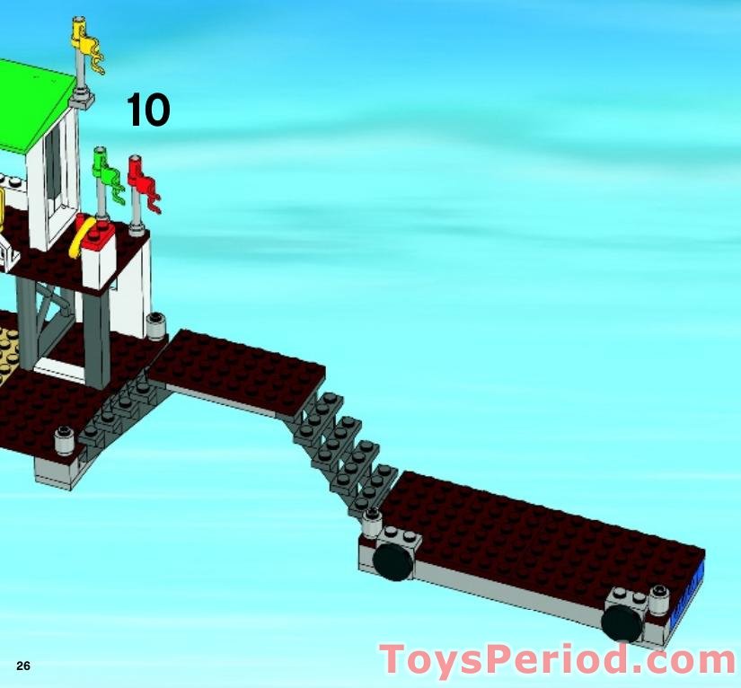 LEGO 4644 Marina Instructions and Parts List
