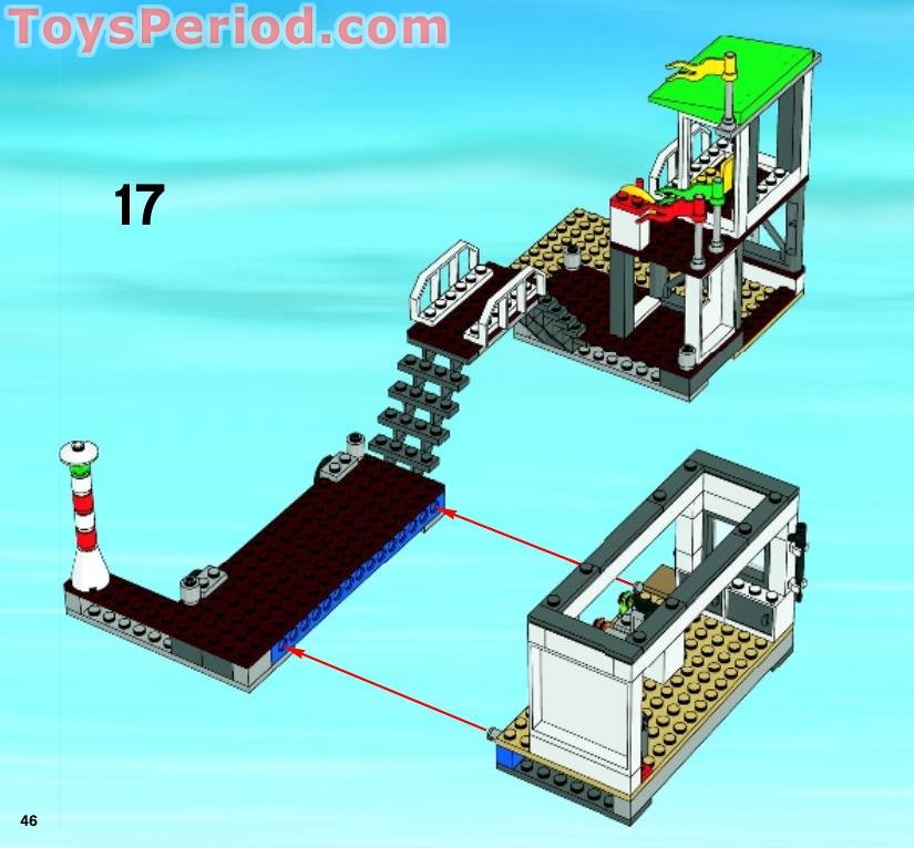 LEGO 4644 Marina Instructions and Parts List