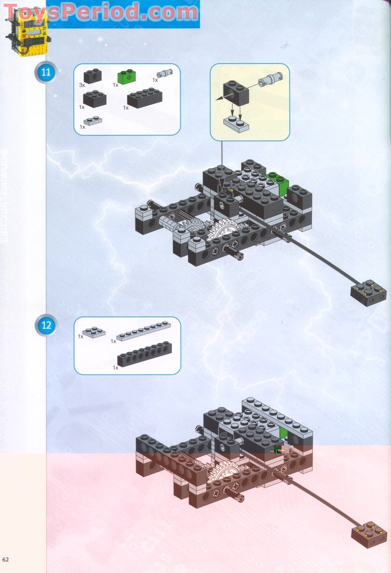 LEGO 3803 Robotics Invention System 1.5 Upgrade Kit Instructions and ...