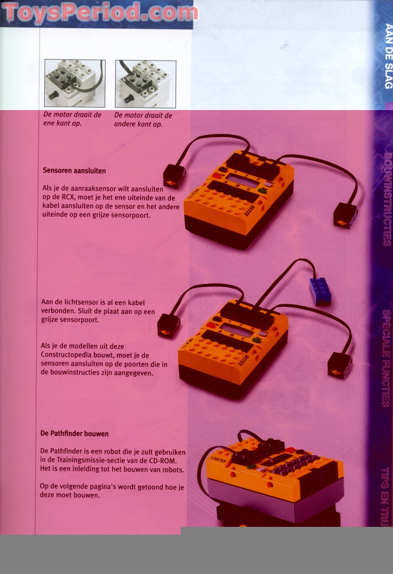 LEGO 3803 Robotics Invention System 1.5 Upgrade Kit Instructions and ...