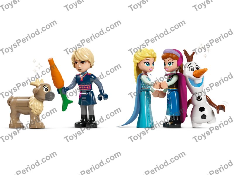 LEGO 43244 Elsa's Ice Palace Set Parts List