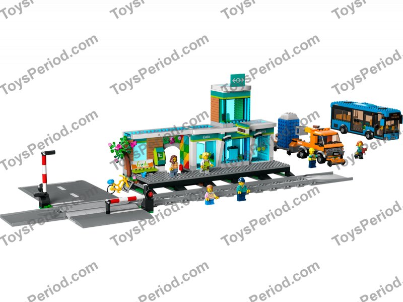LEGO 60335 Train Station Set Parts List