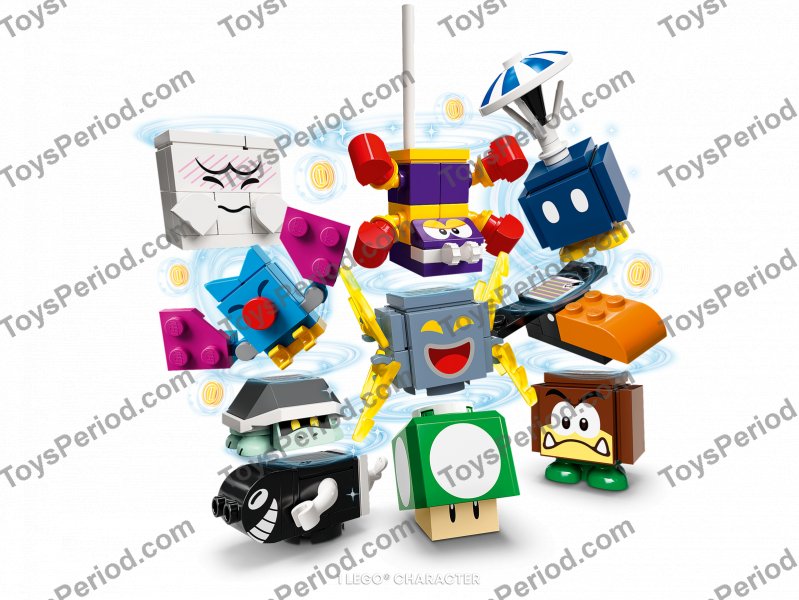 LEGO 71394 Character, Super Mario, Series 3 Set Parts List