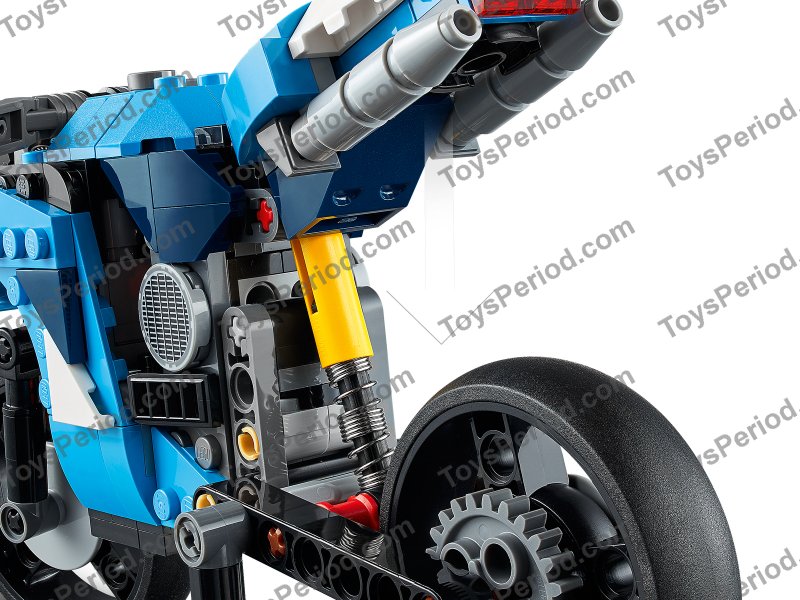 LEGO 31114 Superbike Set Parts List