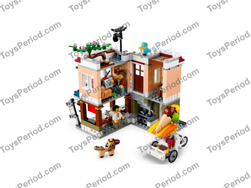 keropigページ LEGO 31131 Downtown Noodle Shop Set Parts List