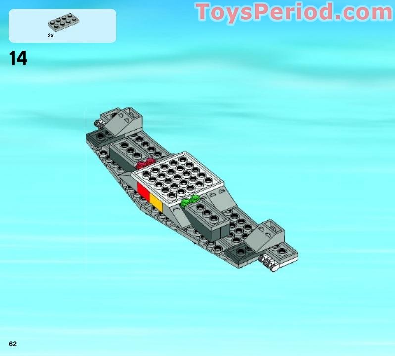 LEGO 60021 Cargo Heliplane Instructions and Parts List