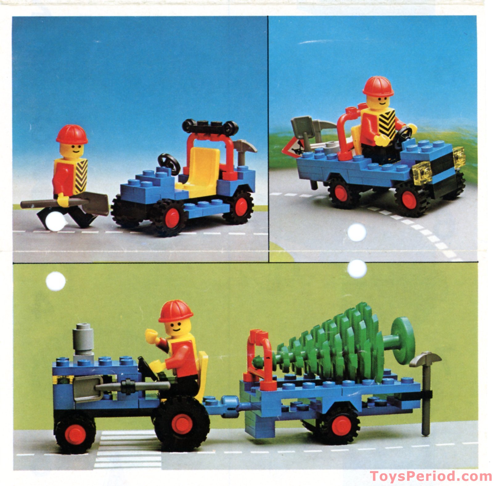 LEGO 6647 Highway Repair Instructions and Parts List