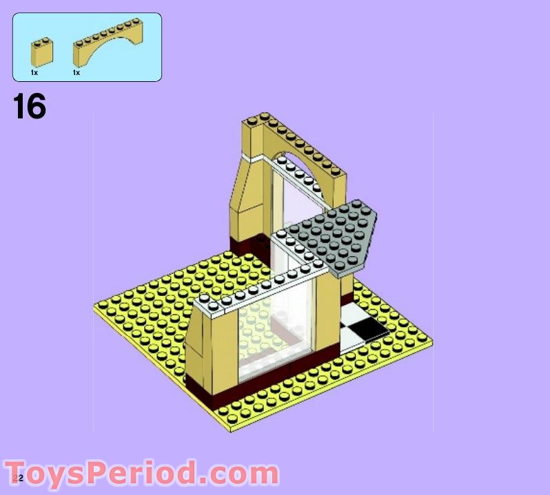 LEGO 41006 Downtown Bakery Instructions and Parts List