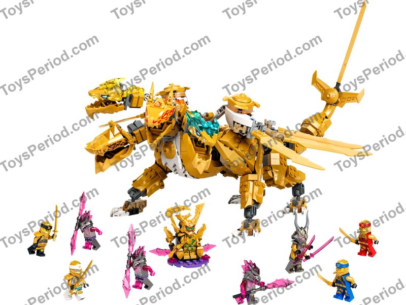 ティアラ　ゴールド17 Amazon.com: LEGO NINJAGO Lloyd's Golden Ultra Dragon Toy for