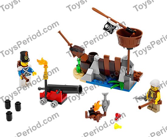 LEGO 70409 Shipwreck Defense Set Parts List