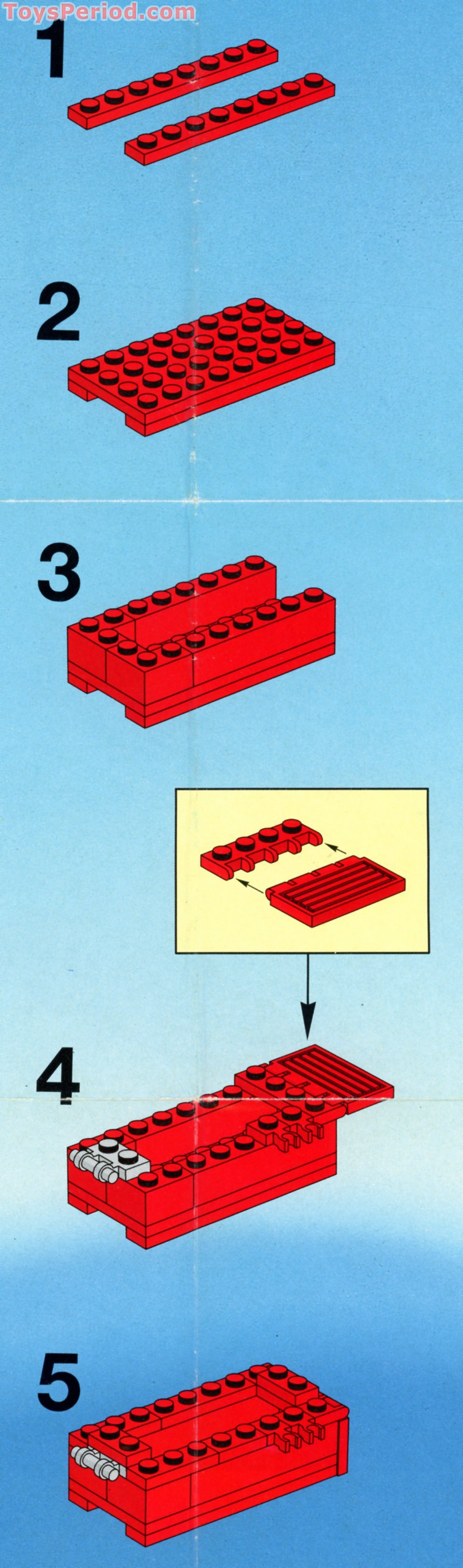 LEGO 6668 Recycle Truck Instructions and Parts List