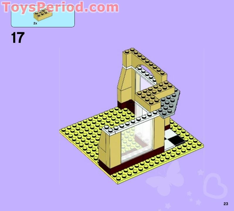 LEGO 41006 Downtown Bakery Instructions and Parts List