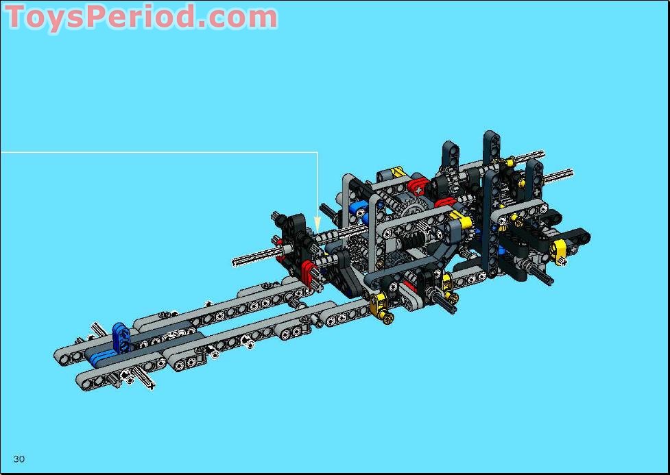 LEGO 8421 Mobile Crane Instructions and Parts List