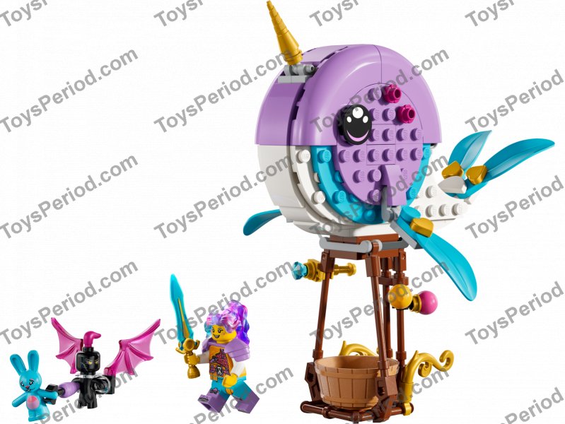 ⭐︎Noel⭐︎ Amazon.com: LEGO DREAMZzz Izzie's Narwhal Hot-Air Balloon