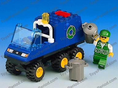 lego blue truck