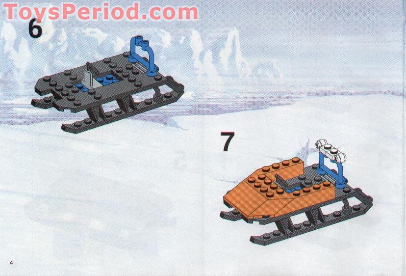 LEGO 6586 Polar Scout Instructions and Parts List