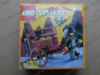 箱 LEGO 6028 Treasure Cart Instructions and Parts List