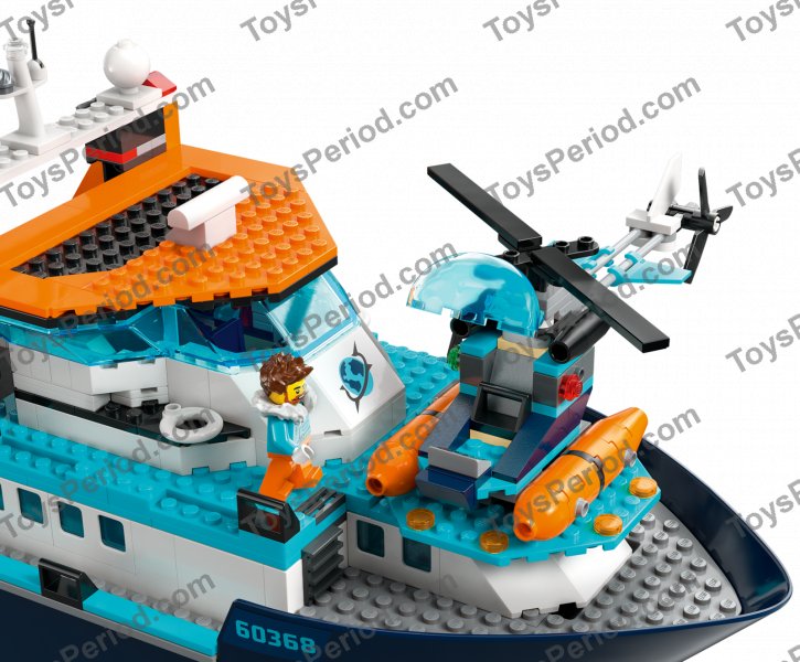 LEGO 60368 Arctic Explorer Ship Set Parts List