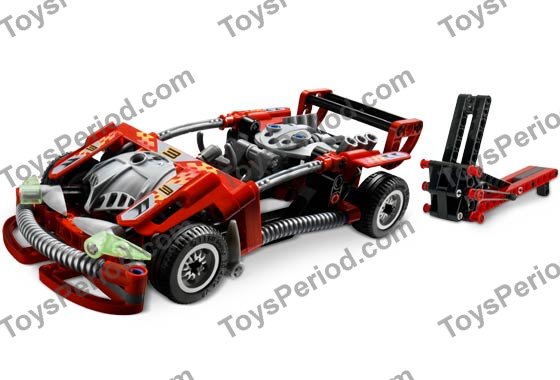 LEGO 8650 Furious Slammer Racer Instructions and Parts List
